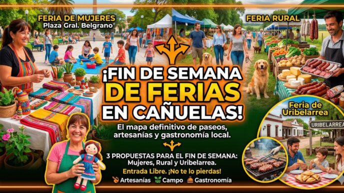 Ferias en Cañuelas: Guía de la Feria Rural, Feria de Mujeres y Uribelarrea para escapadas de fin de semana