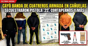 Banda de cuatreros armados detenidos en Cañuelas. Inseguridad rural, zona liberada y secuestro de armas en Ruta 3.