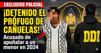 Hombre detenido por la DDI acusado de apuñalar a un menor, un claro reflejo de la crisis de inseguridad en Cañuelas.